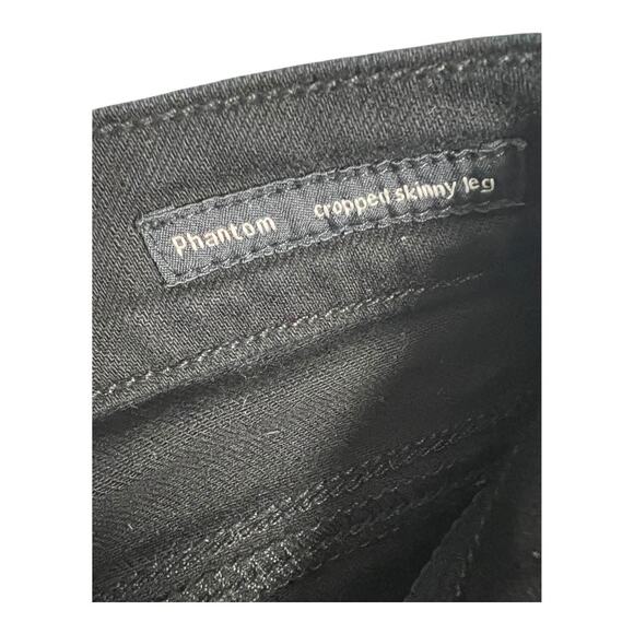COH Citizens of Humanity Phantom CRopped Skinny Jegging Black Jeans 24 XS - Picture 5 of 8